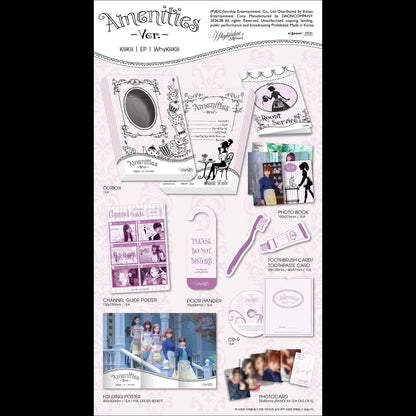 KiiiKiii [WhyKiiiKiii] AMENITIES VER. / EP Album + Free Gift