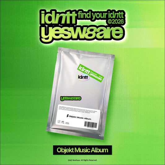 idntt - yesw8are (yesweare) Objekt Music Album ver. + Free Gift