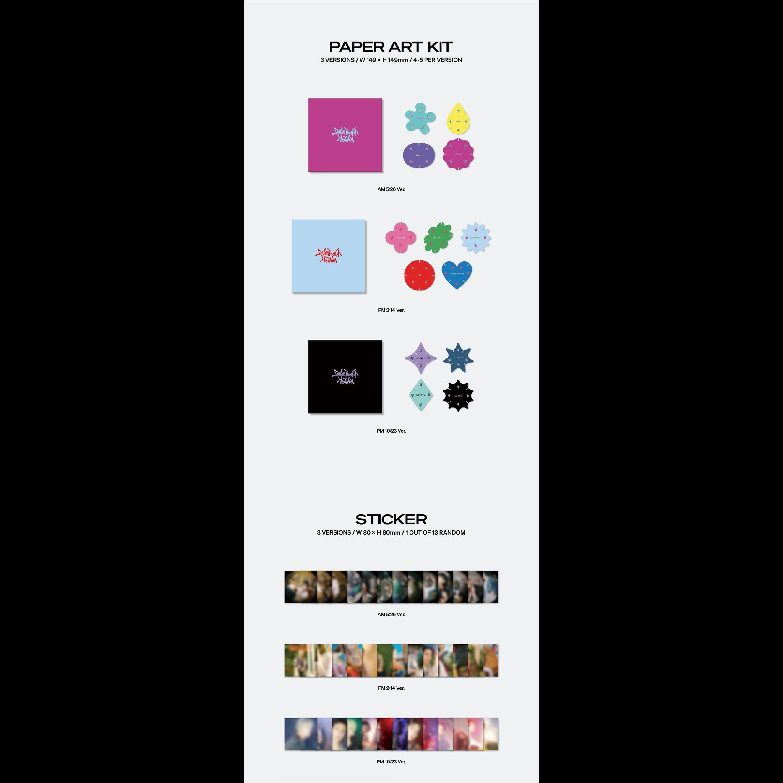 [SET] SEVENTEEN - SEVENTEENTH HEAVEN