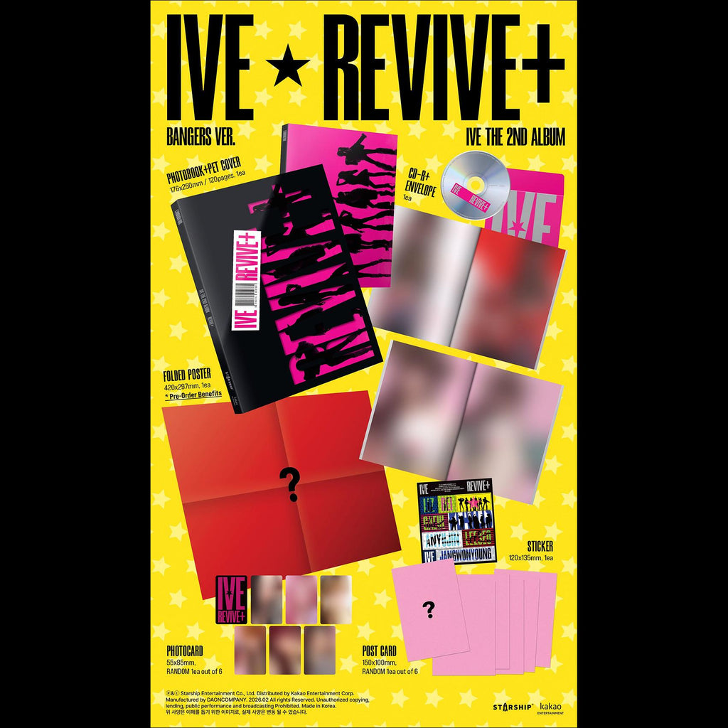 IVE [REVIVE+] The 2nd Album + Free Gift