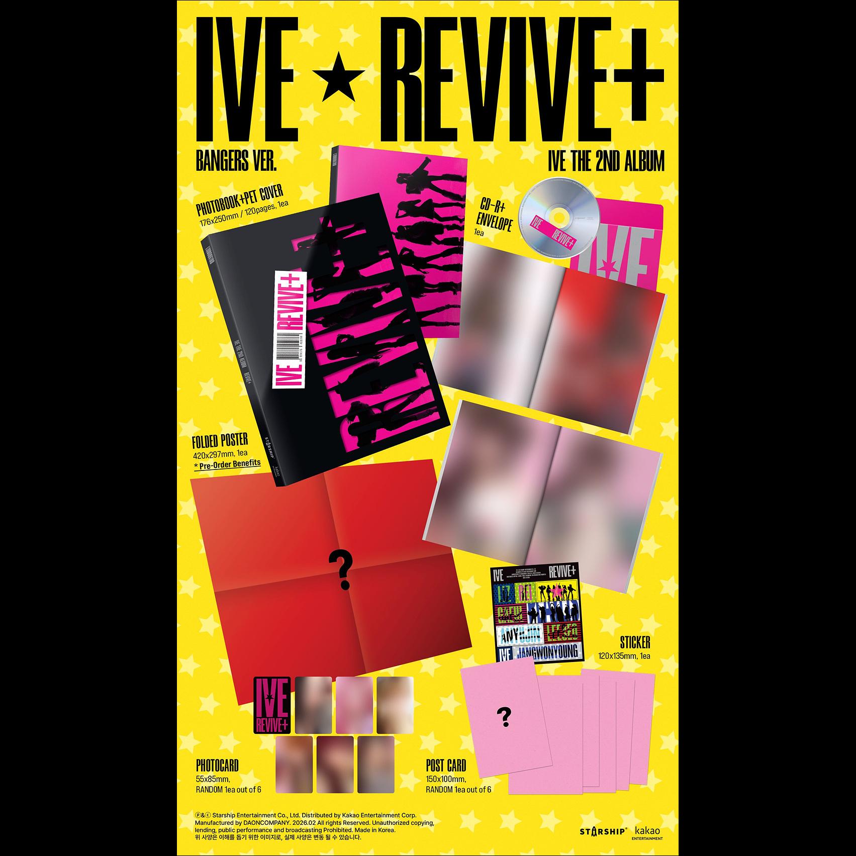 IVE [REVIVE+] The 2nd Album + Free Gift