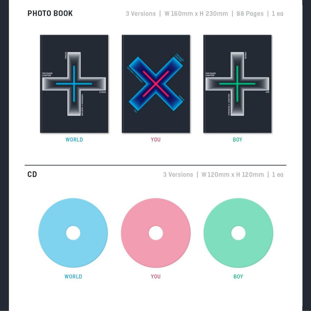 TXT - THE CHAOS CHAPTER : FREEZE Album