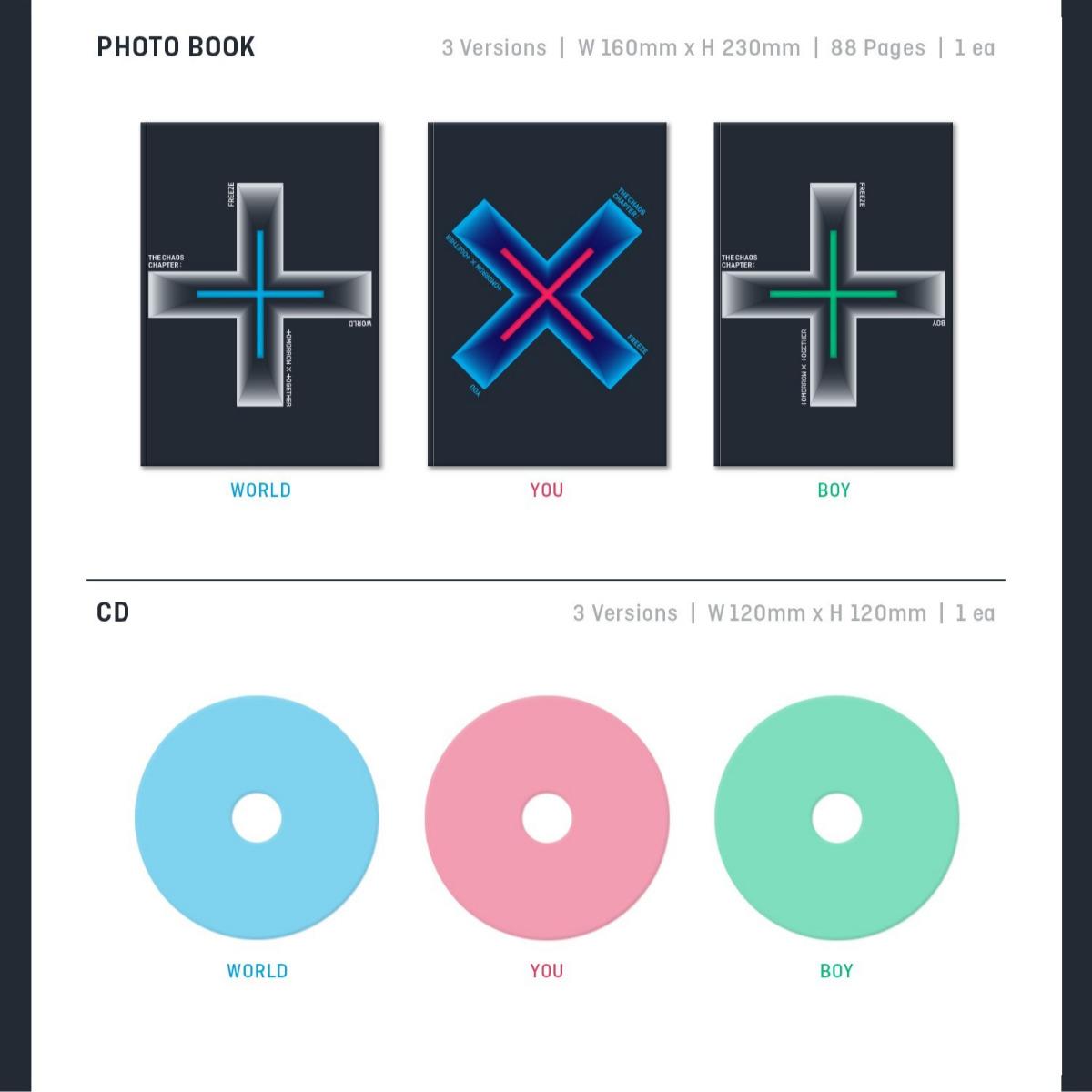TXT - THE CHAOS CHAPTER: FREEZE Album