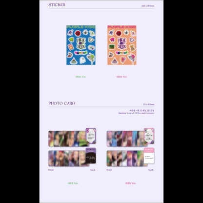 PURPLE KISS [HIDE & SEEK] 2nd Mini Album