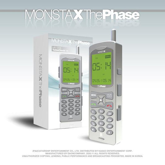 [Pre-order] MONSTA X - EP [The Phase] (MX-0514 Table Clock Ver.) (Limited Edition) + Free Gift