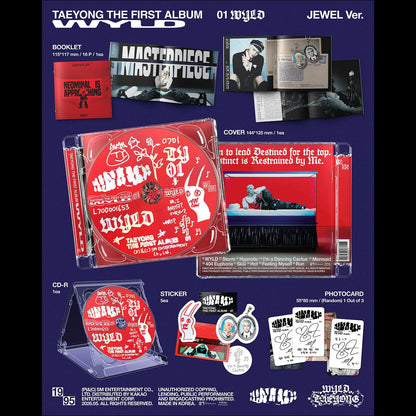 TAEYONG [WYLD] 1st Full Album (Jewel Case Ver.) + Free Gift