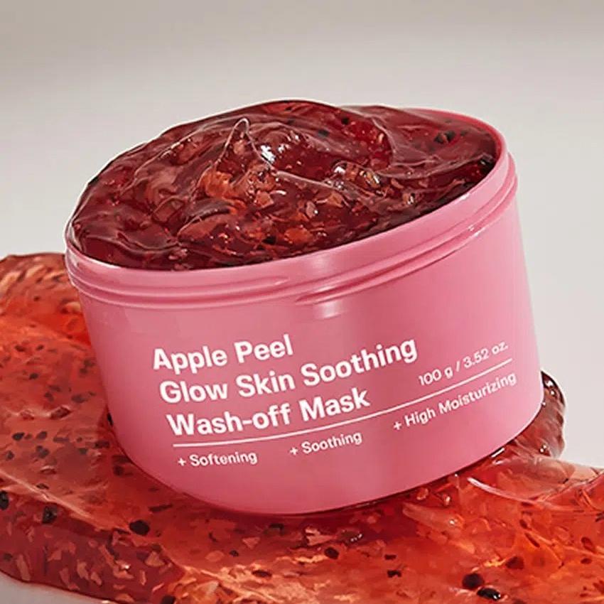 [SEVENTEEN VERNON PICK] [Sungboon Editor] Apple Peel Smooth Texture Soothing Wash-Off Mask 100g - Pore Refining & Gentle Peeling, K-Beauty