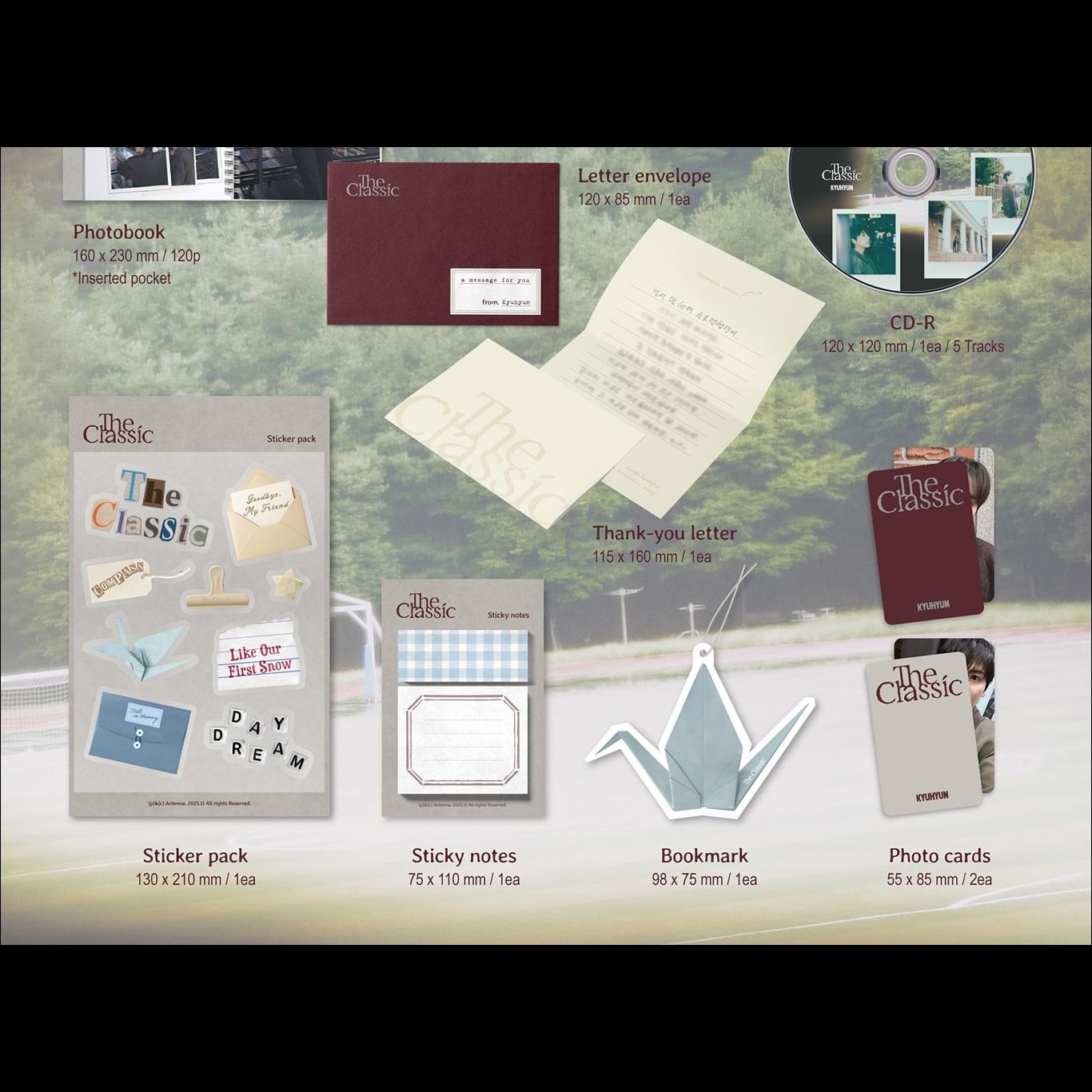 KYUHYUN(SUPER JUNIOR) [The Classic] Scrapbook ver. + Free Gift