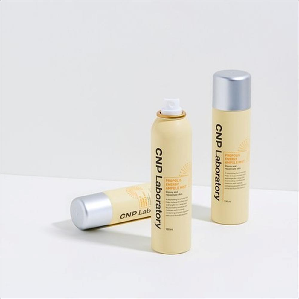 [CNP Laboratory] Propolis Ampule Mist 100ml - Ultra-Fine Moisturizing Fog Mist, Radiant Honey Glow, K-Beauty Bestseller