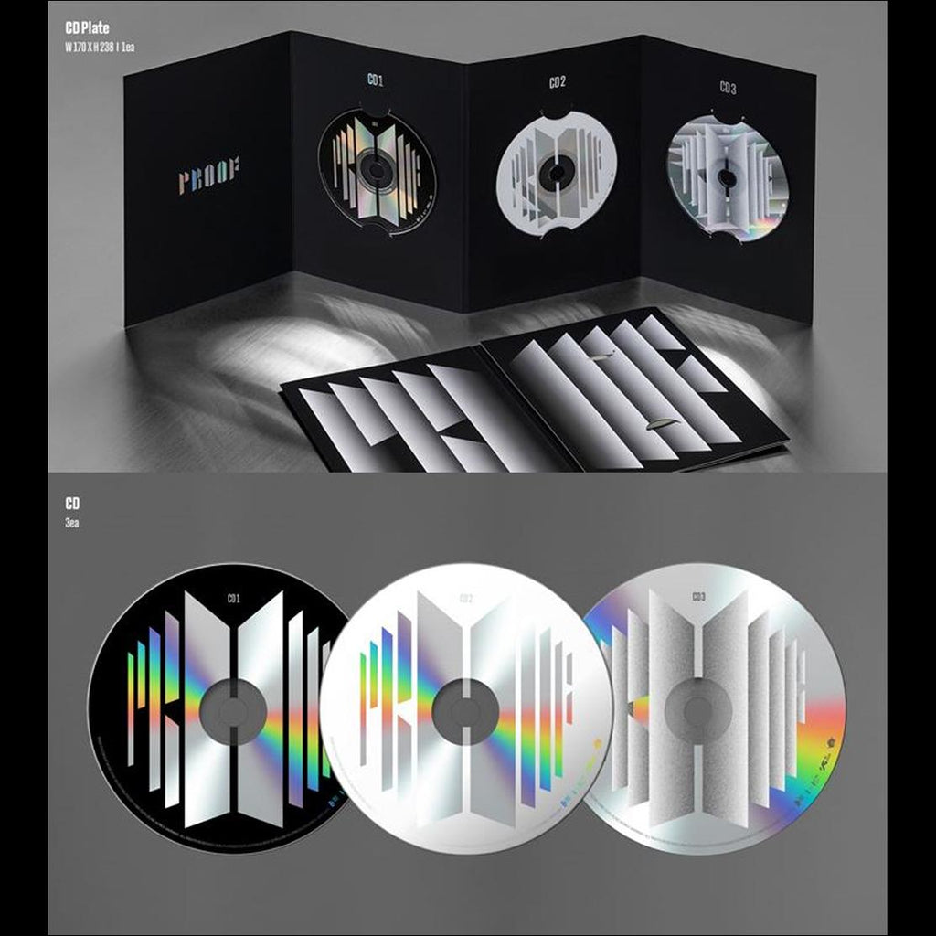 [Ready Stock/Poster option] BTS - Proof Standard Edition + Free Gift (fanmade photocard 1EA)