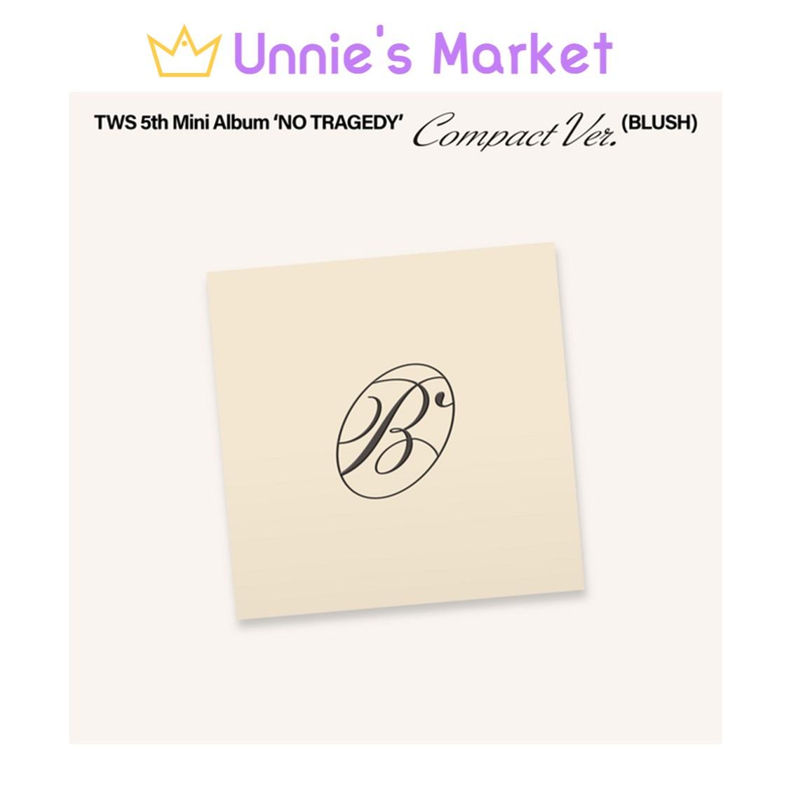 TWS 5th Mini Album [NO TRAGEDY] COMPACT Ver. (BLUSH) + Free Gift
