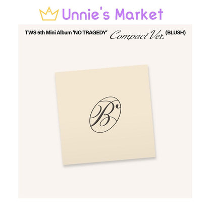 TWS 5th Mini Album [NO TRAGEDY] COMPACT Ver. (BLUSH) + Free Gift