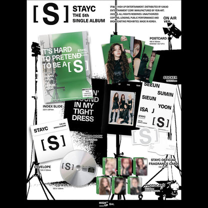 [SITE POB] STAYC [S] (ON AIR Ver. / BORN Ver.) / The 5th Single Album