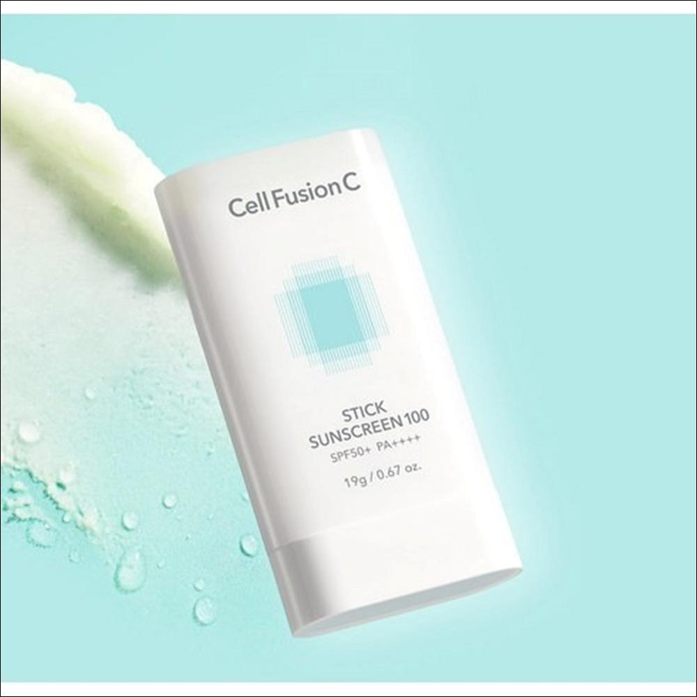 [Cell Fusion C] Stick Sunscreen 100 19g - SPF50+ PA++++, Hypoallergenic & Sensitive Skin Safe, Non-Sticky Sun Stick, K-Beauty Expert Sun Care