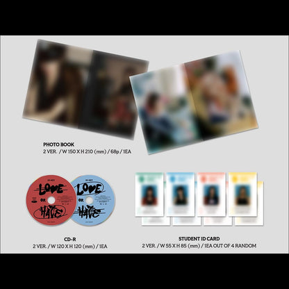 H1-KEY LOVE or HATE 3rd Mini Album