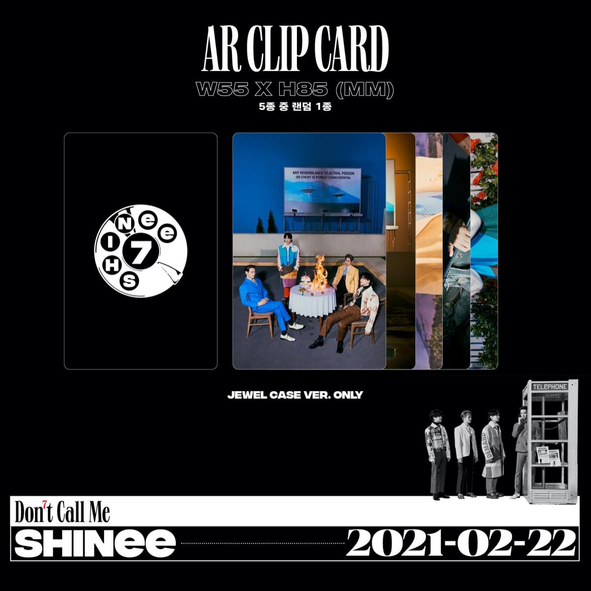 SHINee [Don't Call Me] Jewel Case Ver. (Random)