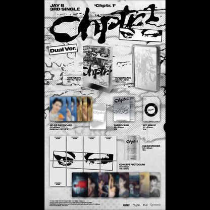 [Pre-order] JAY B (GOT7) Single Album [Chptr.1] Dual Ver. KPOP Sealed + Free Gift