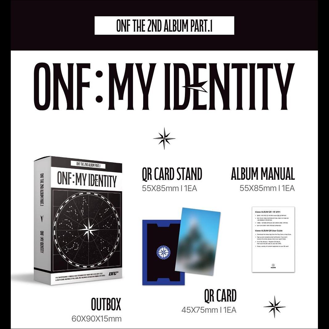 ONF - [ONF MY IDENTITY] kiwee ALBUM / The 2nd Album Part.1