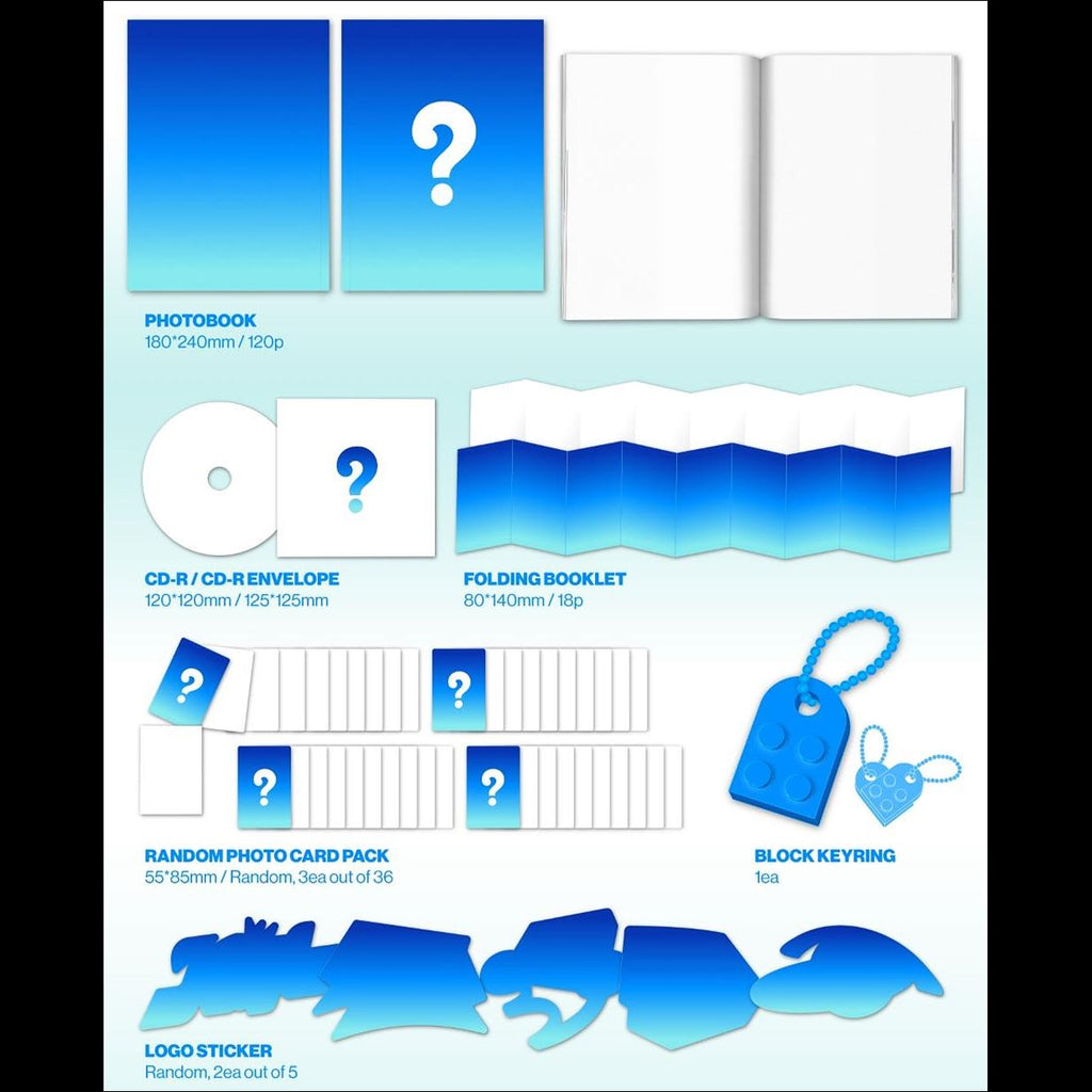 ZEROBASEONE [NEVER SAY NEVER] PHOTOBOOK Ver.(ICON & ORDINARY) The 1st Full Album