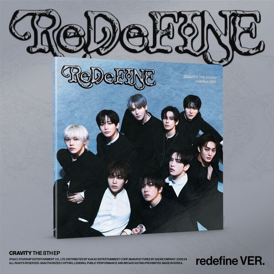 (redefine VER.) CRAVITY [ReDeFINE] THE 8TH EP Album + Free Gift