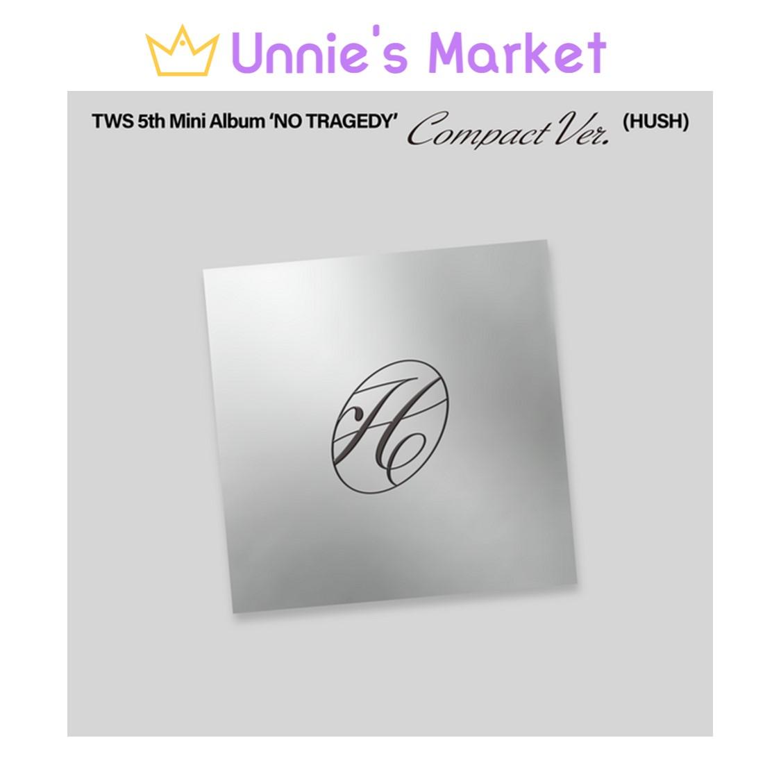 TWS 5th Mini Album [NO TRAGEDY] COMPACT Ver. (HUSH) + Free Gift