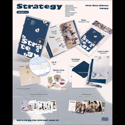TWICE - STRATEGY 14th Mini Album (Highlight ver.)