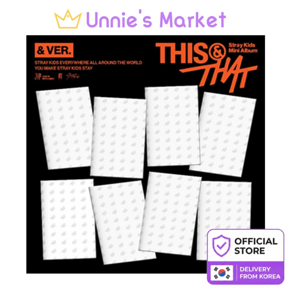 [Pre-order] Stray Kids [THIS & THAT] (& VER.) Mini Album + Free Gift