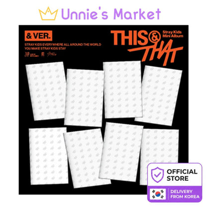 [Pre-order] Stray Kids [THIS & THAT] (& VER.) Mini Album + Free Gift
