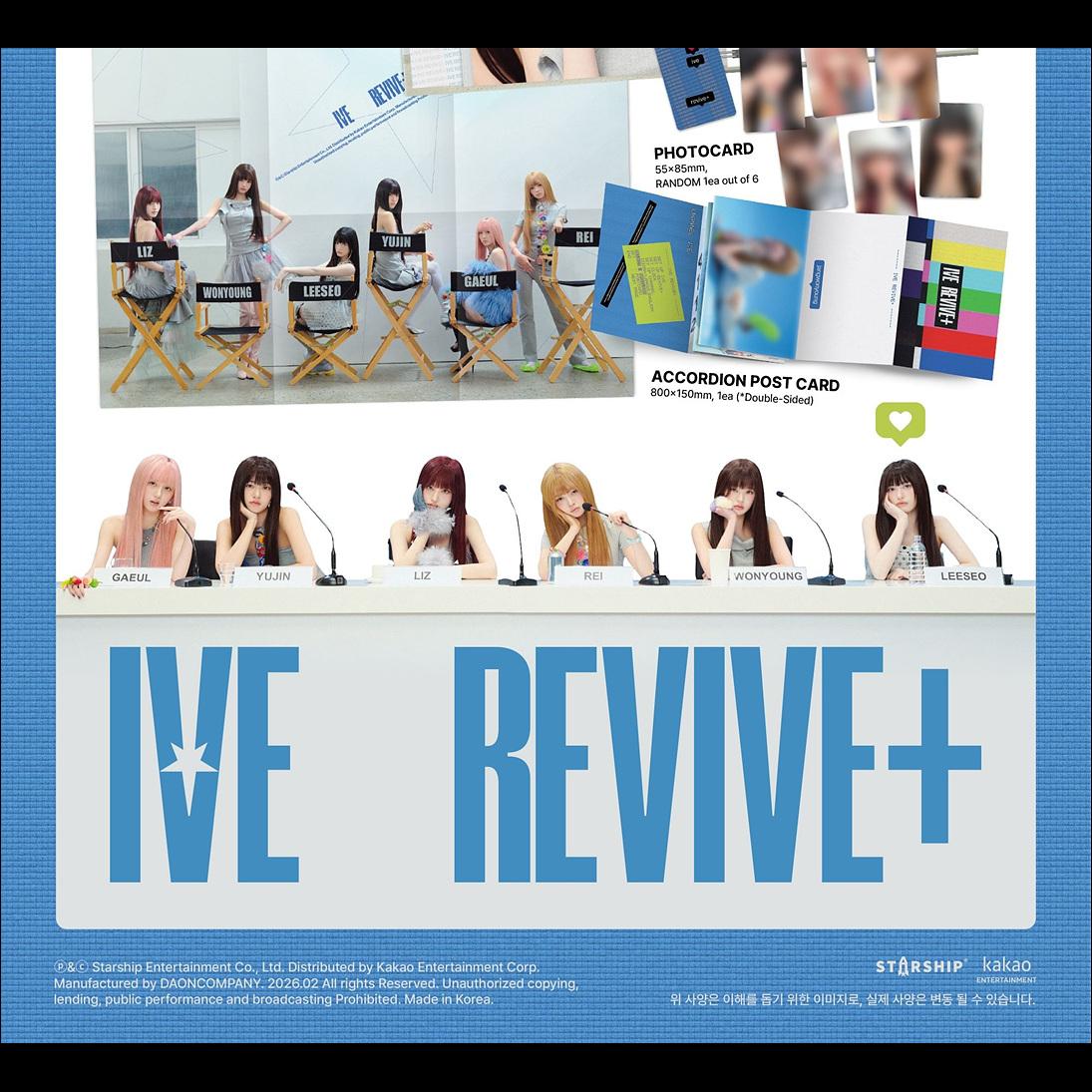 (SPOILERS ver.) IVE [REVIVE+] The 2nd Album + Free Gift