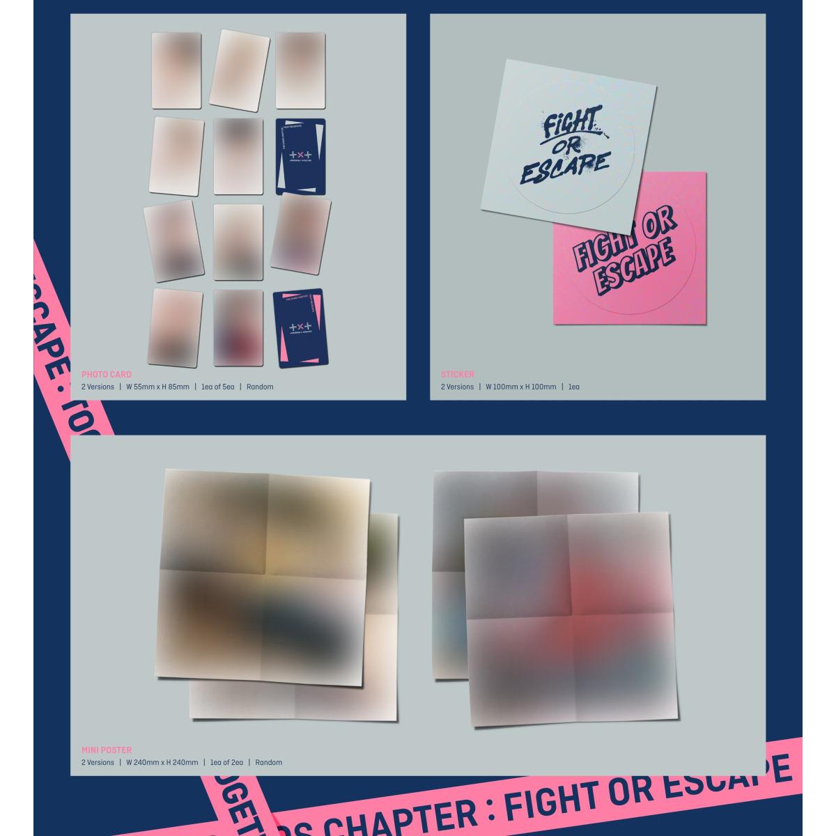 TXT - THE CHAOS CHAPTER : FIGHT OR ESCAPE TOGETHER Ver.