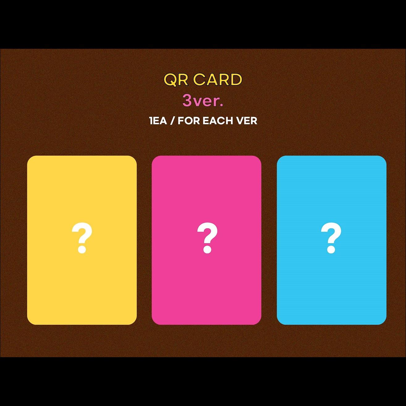 WAKER - Sweet Tape RISING CARD ALBUM (Vanilla ver. / Marmalade ver. / Chocolate ver.)