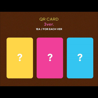 WAKER - Sweet Tape RISING CARD ALBUM (Vanilla ver. / Marmalade ver. / Chocolate ver.)