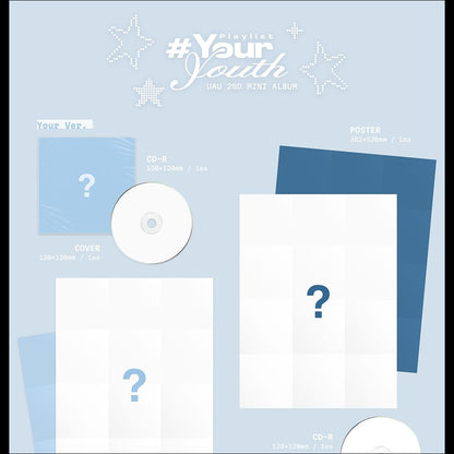 [SET] WOW [Playlist #Your Youth] COMPACT VER. (Your ver., Youth ver.) + Free Gift