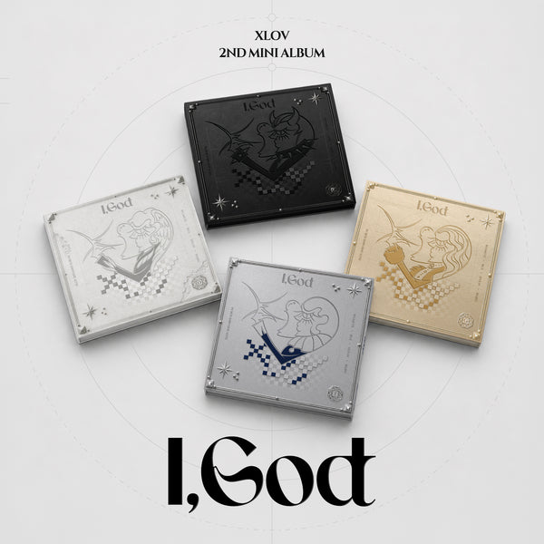 XLOV 2ND MINI ALBUM [I,God] (I VER./G VER./O VER./D VER.) + Free Gift