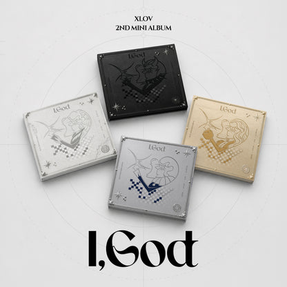 XLOV 2ND MINI ALBUM [I,God] (I VER./G VER./O VER./D VER.) + Free Gift