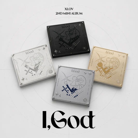 XLOV 2ND MINI ALBUM [I,God] (I VER./G VER./O VER./D VER.) + Free Gift