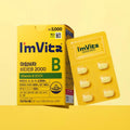 [I'mVita] Vitamin B 2000 15g (30 Tablets) - Premium European Ingredients High-Dose Energy Booster endorsed, Kim Woo-bin Pick, K-Beauty
