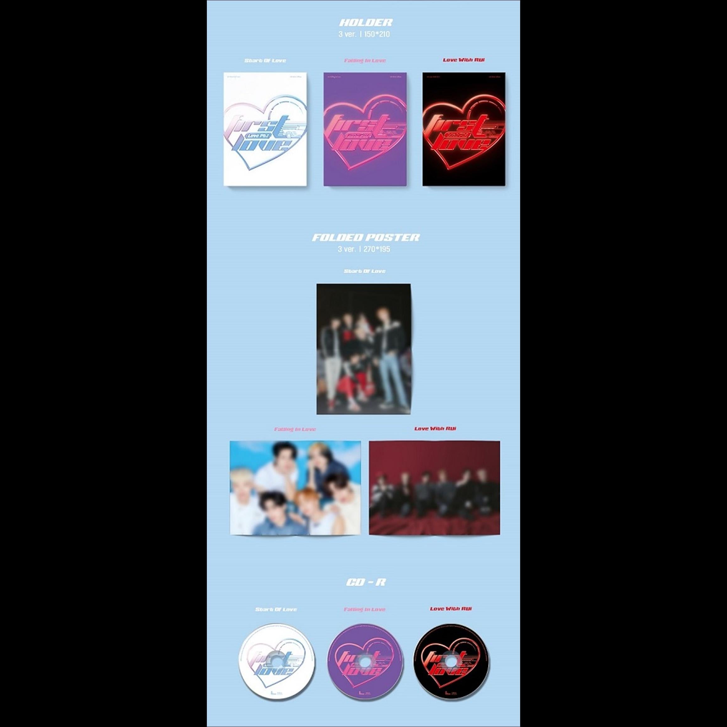 WEi [Part.1 : First Love] 4th Mini Album