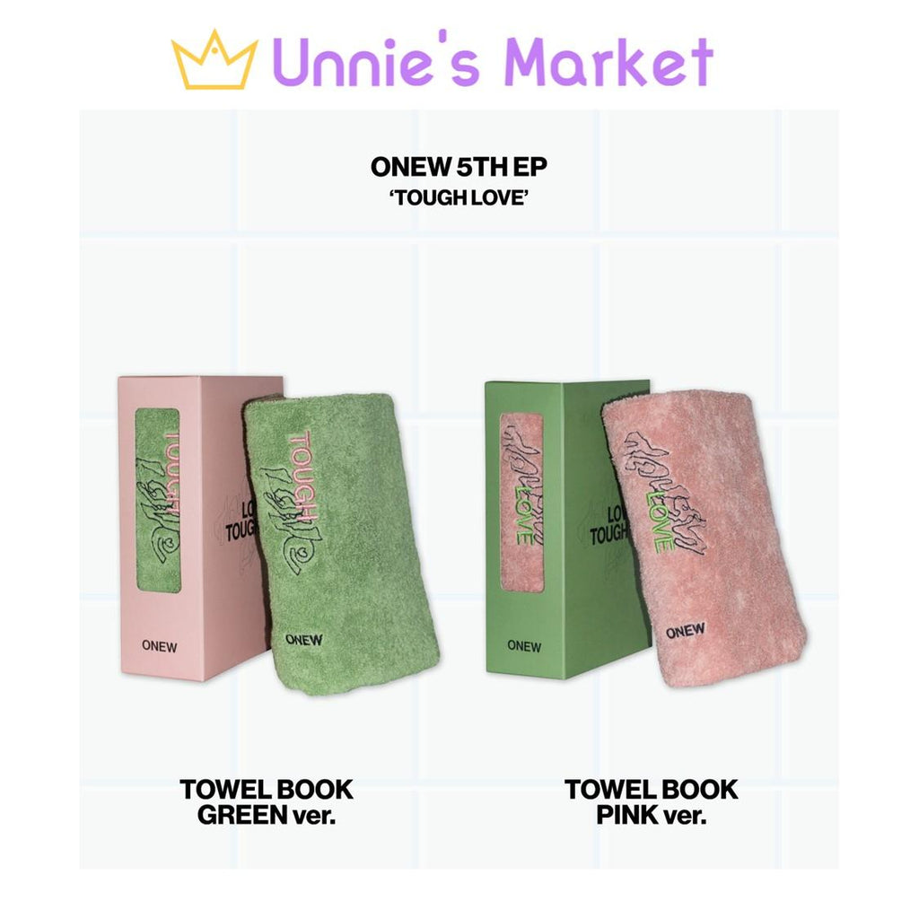 ONEW (SHINee) TOUGH LOVE (TOWEL BOOK Ver.) + Free Gift
