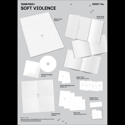 [Pre-order] TAEMIN(SHINee) PHASE I Soft Violence (PHOTO BOOK Ver.) + Free Gift
