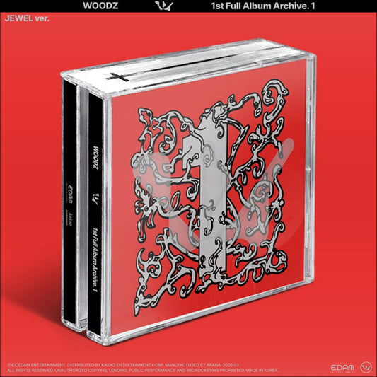 WOODZ [Archive. 1] Jewel Ver. / 1st Full Album + Free Gift