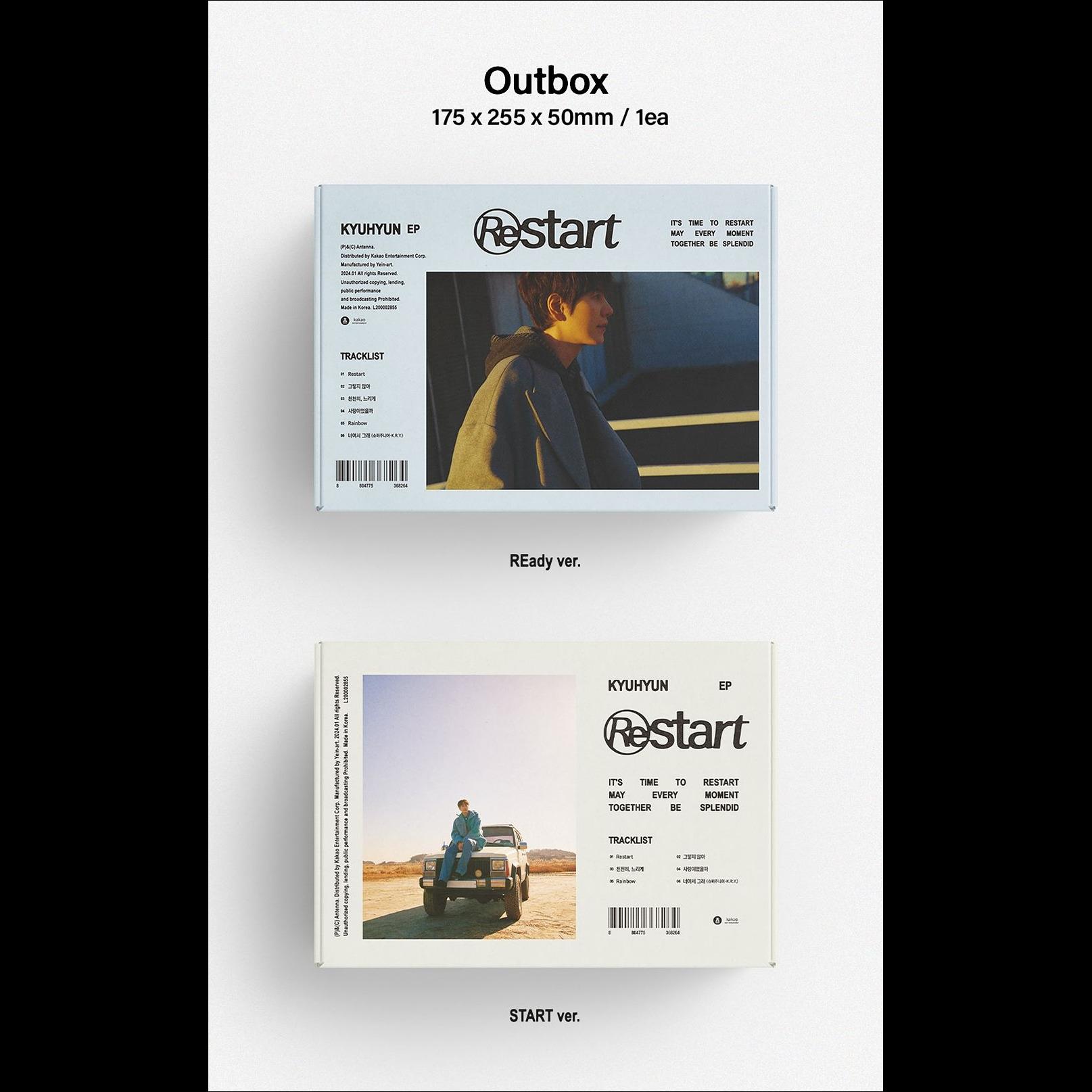 KYUHYUN(SUPER JUNIOR) - Restart / EP Album