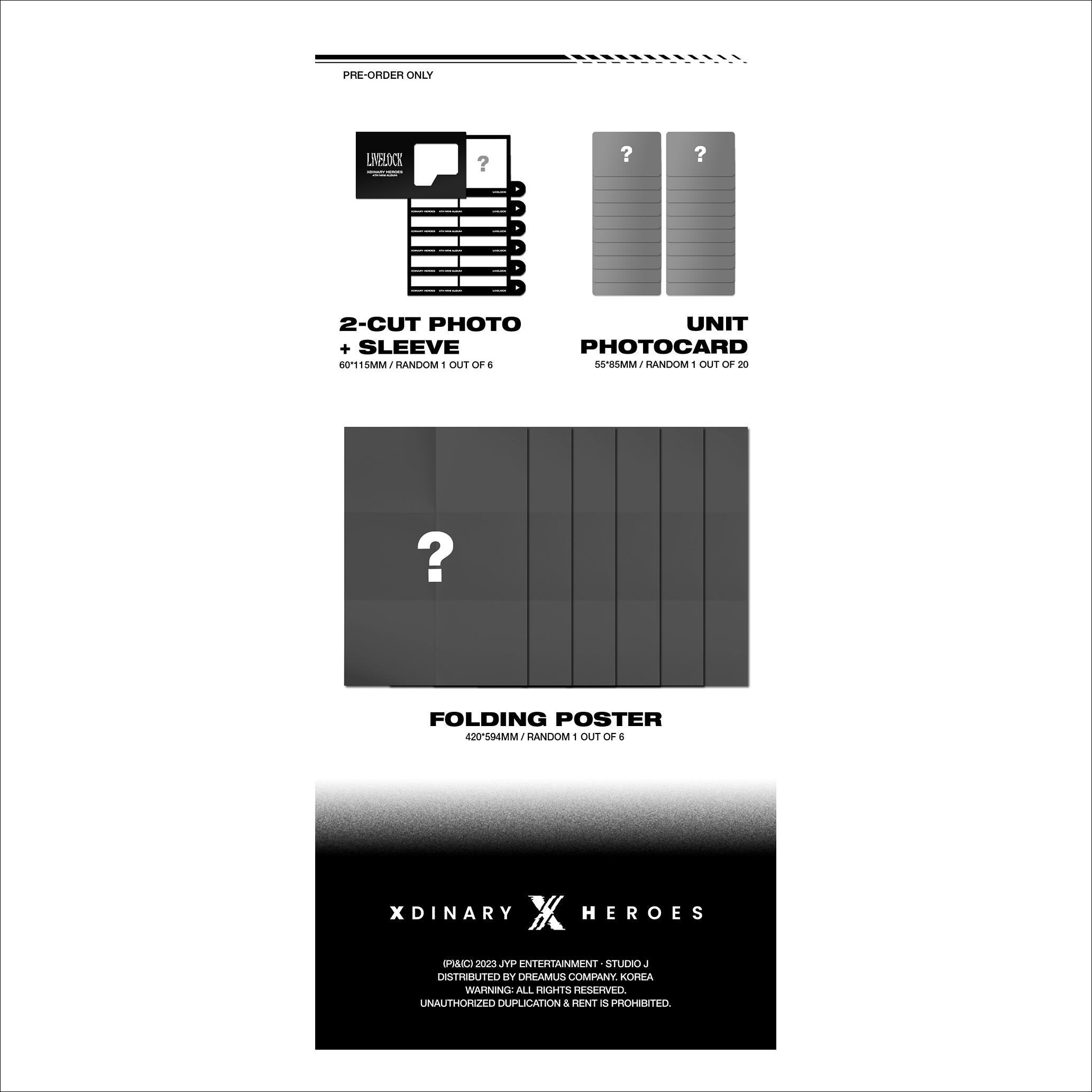 Xdinary Heroes - Livelock 4th MINI ALBUM
