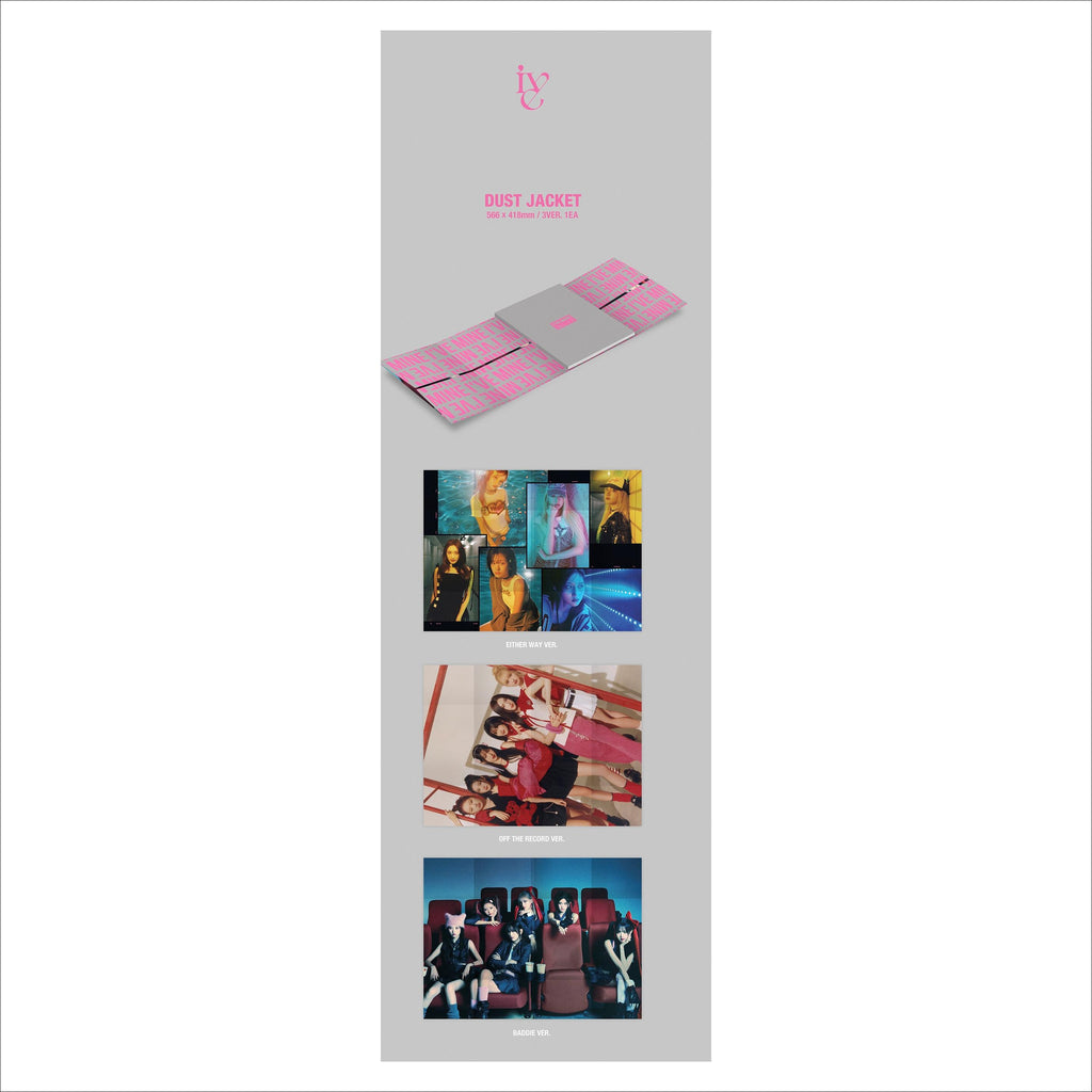 IVE -[I'VE MINE] Album (EITHER WAY ver. / OFF THE RECORD ver. / BADDIE ver. / LOVED IVE ver.)