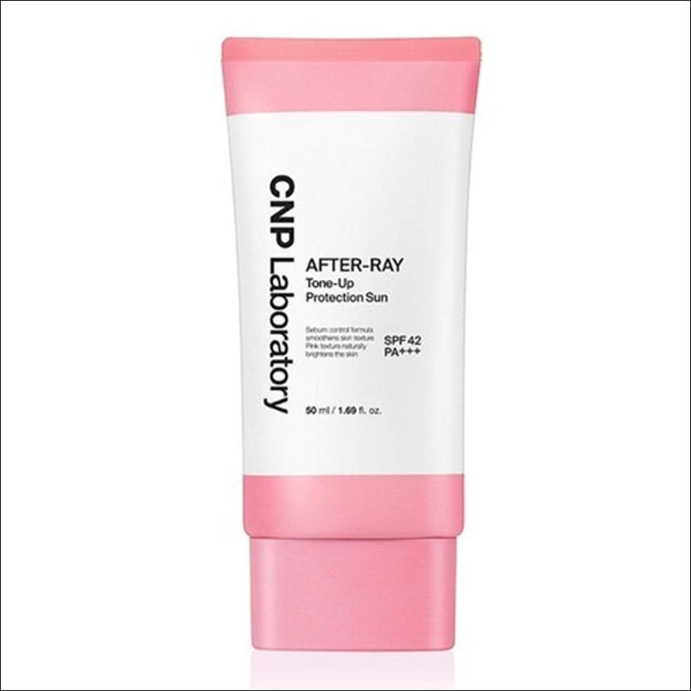 [CNP Laboratory] After Ray Tone-up Protection Sun 50ml - SPF42 PA+++, Pinkish Makeup Base & Sunscreen, Sebum Control, K-Beauty