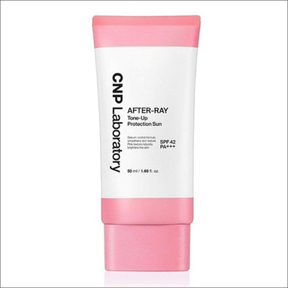 [CNP Laboratory] After Ray Tone-up Protection Sun 50ml - SPF42 PA+++, Pinkish Makeup Base & Sunscreen, Sebum Control, K-Beauty