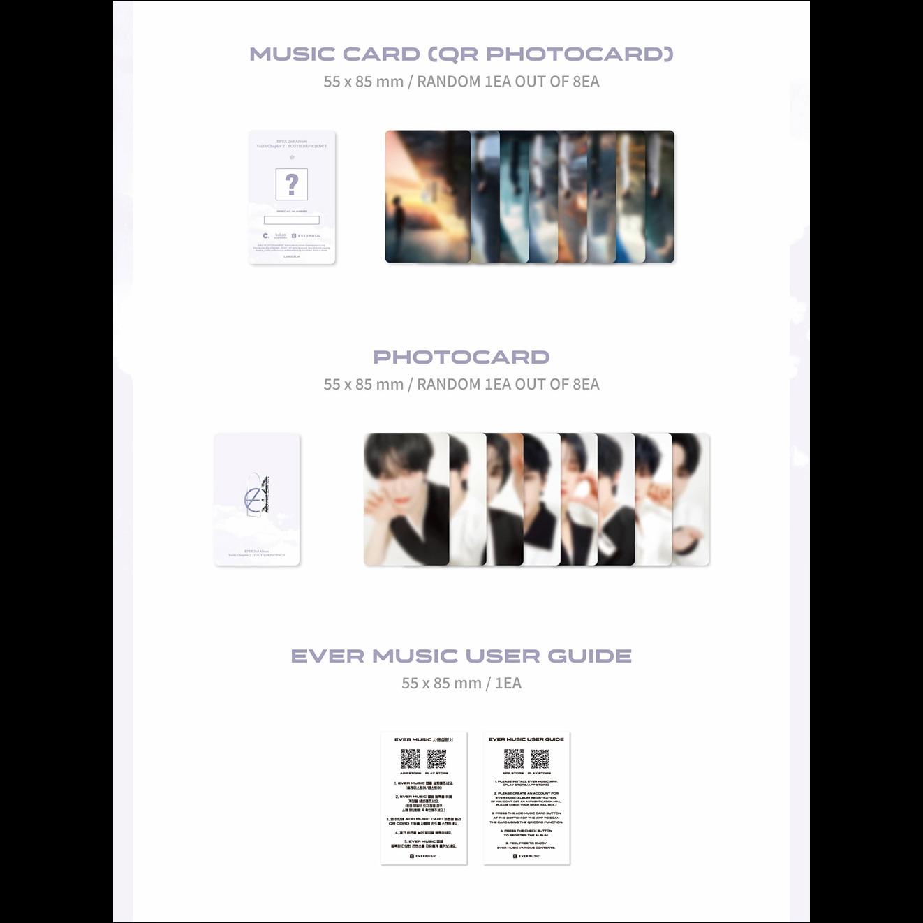 EPEX - Youth Chapter 2_YOUTH DEFICIENCY EVER ver. Album