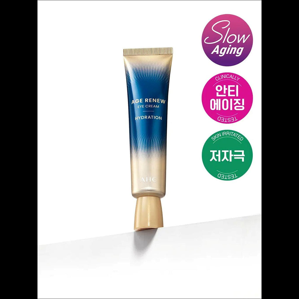 [AHC] Age Renew Eye Cream 30ml (Wrinkle / Firming / Hydration) - No.1 Anti-Aging Eye Cream for Face, Lifting & Moisturizing, K-Beauty