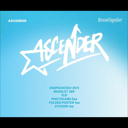 ASCENDER [Ascend Together] (BESIDE VER., BELONG VER., BELOVE VER.) + Free Gift