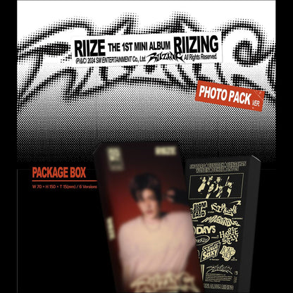 RIIZE - RIIZING Photo Pack Ver. (Smart Album) / 1st Mini Album